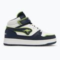 Kinderschuhe KangaROOS K-CP Dunkin Mid EV dark navy/lime 2