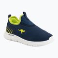 Kinderschuhe KangaROOS K-ETK Dunnart dark navy/lime
