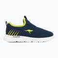 Kinderschuhe KangaROOS K-ETK Dunnart dark navy/lime 2