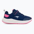 Kinderschuhe KangaROOS K-RDK Fam EV bellewether blue/neon pink 2