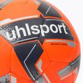 Fußball uhlsport 290 Ultra Lite Addglue fluo orange/marine/silber Größe 5 3