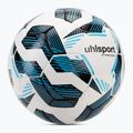 Uhlsport Fairtrade Top Training Addglue Fußball weiß/schwarz/fluo blau Größe 5 2