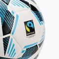 Uhlsport Fairtrade Top Training Addglue Fußball weiß/schwarz/fluo blau Größe 5 3