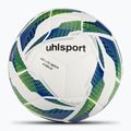 Fußball uhlsport 350 Lite Match Addglue weiß/dunkelblau/fluo gelb Größe 4