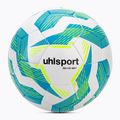 Fußball uhlsport Lite Soft 350 weiß/hellblau/fluo gelb Größe 5