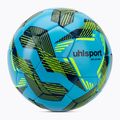 Fußball uhlsport Lite Soft 350 hellblau/navy/fluo grün Größe 4 2