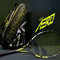 Babolat Pure Aero Junior 25 Kinder-Tennisschläger grau-gelb 140468 9