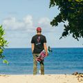 Surfskate Skateboard Carver C7 Raw 31" JOB Blue Tiger 222 Complete blau-rosa C1131114 10