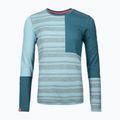 Damen Thermohemd Ortovox 185 Rock'N'Wool LS grün 8415200011
