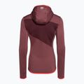 Damen-Trekking-Sweatshirt Ortovox Fleece Grid Hoody rot 87201 7