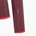 Damen-Trekking-Sweatshirt Ortovox Fleece Grid Hoody rot 87201 9