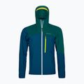Herren ORTOVOX 2.5L Civetta blau Regenjacke 7025000011 4