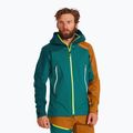 Herren ORTOVOX Westalpen 3L Light Regenjacke grün 7025200026