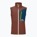 Weste Herren ORTOVOX Berrino clay orange