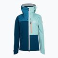 Damen-Hardshelljacke mit Membran Ortovox 3L Ortler grün 7061600006