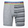 Herren Thermo-Boxershorts Ortovox 185 Rock'N'Wool grau 8413200021