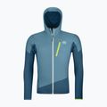 Herren-Trekking-Sweatshirt Ortovox Ladiz Hybrid navy blau 86949 6