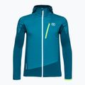 Herren-Trekking-Sweatshirt Ortovox Ladiz Hybrid navy blau 86949