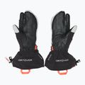 Skihandschuhe Damen ORTOVOX Merino Freeride 3 Finger black raven 2