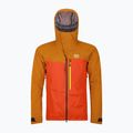 Skitourenjacke Herren ORTOVOX 3L Ravine Shell hot orange