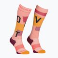 Skisocken Damen ORTOVOX Freeride Long Socks Cozy bloom 4