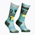 Damenskisocken ORTOVOX Freeride Long Socks Cozy ice waterfall 5