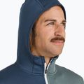 Herren ORTOVOX Fleece Light Grid Kapuzensweatshirt Tiefsee 5