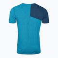 Herren-Trekkinghemd ORTOVOX 120 Tec Berg blau 2