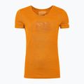 Damen ORTOVOX 150 Cooles Vintage Abzeichen Herbstblätter T-shirt