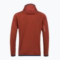 Sweatshrit Hoodie Herren ORTOVOX Fleece Grid Hoody clay orange 2