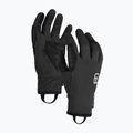 Damen-Skateboarding-Handschuhe ORTOVOX Fleece Light schwarz raven