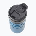 Esbit Majoris Edelstahl-Thermobecher mit Flip Top 450 ml Vlies blau 3