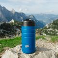 Esbit Majoris Edelstahl-Thermobecher mit Flip Top 450 ml Vlies blau 5