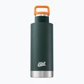 Esbit Sculptor Edelstahl Isolierte Thermoflasche "Standard Mouth" 1000 ml waldgrün