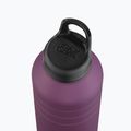 Esbit Majoris Edelstahl-Trinkflasche 1000 ml aubergine Touristenflasche 2