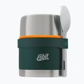 Lebensmittel-Thermobehälter mit Besteck Esbit Stainless Steel Food Jug 500 ml forest green 2