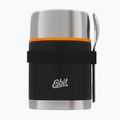 Lebensmittel-Thermobehälter mit Besteck Esbit Stainless Steel Food Jug 750 ml black