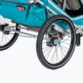 Qeridoo Speedkid2 zweisitziger Fahrradanhänger blau Q-SK2-21-P 6