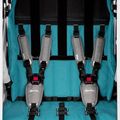 Qeridoo Speedkid2 zweisitziger Fahrradanhänger blau Q-SK2-21-P 12
