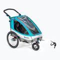Qeridoo Sportrex1 Einzelperson Fahrradanhänger blau Q-SR1-21-P 2