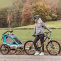 Qeridoo Sportrex1 Einzelperson Fahrradanhänger blau Q-SR1-21-P 10