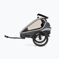 Fahrradanhänger Qeridoo Kidgoo 1 grau Q-KDG1-22-SG 2