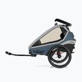 Qeridoo Kidgoo 1 Fahrradanhänger grau-blau Q-KDG1-22-NB 3