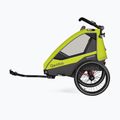 Fahrradanhänger 2 Sitzer Qeridoo Sportrex 2 LE gelb Q-SPR2-22-LG 3