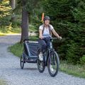 Qeridoo Kidgoo 2 Fahrradanhänger dunkel navy/blau 14