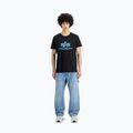 Alpha Industries Herren Basic Poloshirt schwarz/blau 2