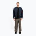 Alpha Industries Herren Jacke MA-1 VF 59 Long Vintage Fit rep.blue 2
