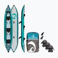 SPINERA Hybris 475 teal/weiß/grau 3-Personen aufblasbares Kajak