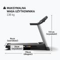 Elektrisches Laufband NordicTrack T Series 6.5 Treadmill black 6
