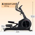 Crosstrainer ProForm Carbon El black 7